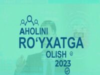 Mamlakatimizda aholini ro’yxatga olish o’tkaziladi