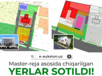Yer uchastkalari loyihalarning master-rejalariga muvofiq realizatsiya qilinadi